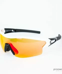 Scott Leap Sunglasses - White Glossy Black