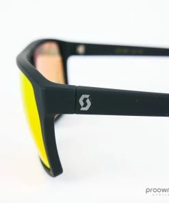 Scott Tune Sunglasses - Matt Black/Red Chrome Enhancer -Billig Hjelme racer butik P1810487