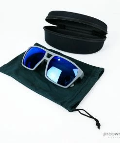 Scott Tune Sunglasses - Grey/Blue Chrome