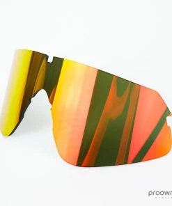 Scott Shield Replacement Lens - Red Chrome