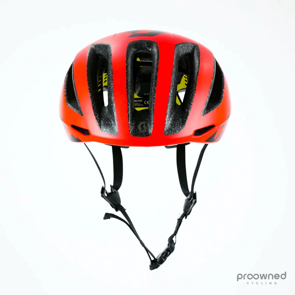Scott Cadence PLUS Helmet - Mat Red - Mitchelton-Scott 2 Scott Cadence PLUS Helmet - Mat Red - Mitchelton-Scott - Billede 2