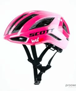 Scott Centric PLUS Helmet - Pink - Giro D'Italia - Mitchelton-Scott