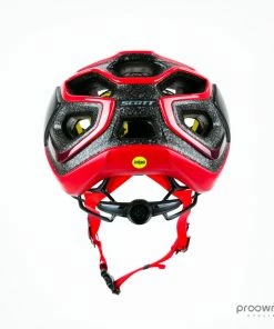 Scott Centric PLUS Helmet - Red/Black - Vuelta - Mitchelton-Scott -Billig Hjelme racer butik P1810626