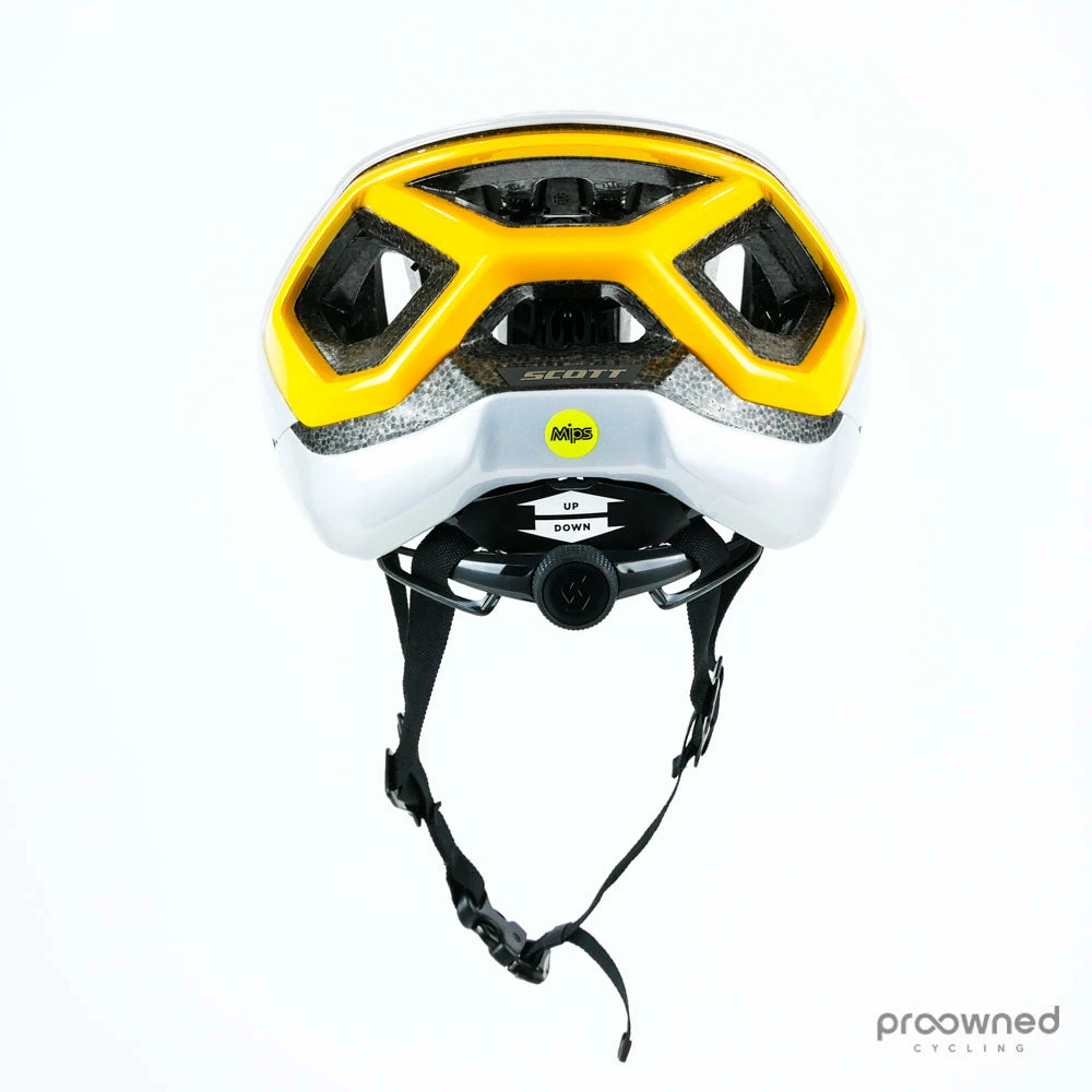 Scott Centric PLUS Helmet - Yellow/Grey - Tour De France - Mitchelton-Scott 3 Scott Centric PLUS Helmet - Yellow/Grey - Tour De France - Mitchelton-Scott - Billede 3