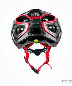 Scott Centric PLUS Helmet - Red/Black - Vuelta - Mitchelton-Scott -Billig Hjelme racer butik P1810651