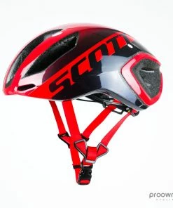 Scott Cadence PLUS Helmet - Red/Black - Vuelta - Mitchelton-Scott