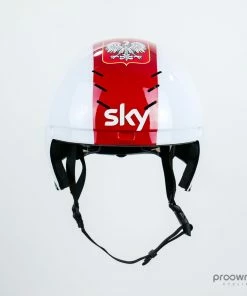 Kask Bambino Pro Evo - M. Kwiatkowski - Polish Champion - Team Sky 10 Kask Bambino Pro Evo - M. Kwiatkowski - Polish Champion - Team Sky -Billig Hjelme racer butik P1830513