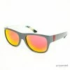 Scott Lyric Sunglasses - Grey Orange/Red Chrome