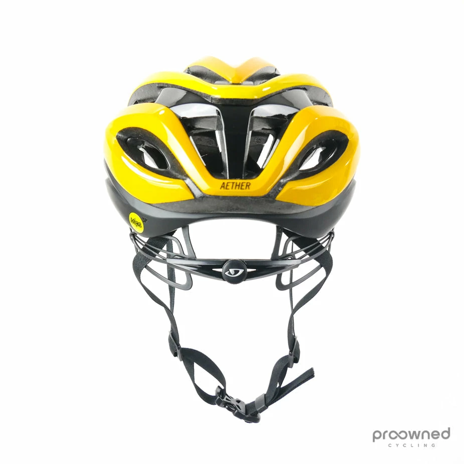 Giro Aether MIPS Helmet - Yellow 2 Giro Aether MIPS Helmet - Yellow - Billede 2