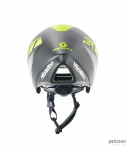 Scott Split Time Trial Helmet - Black/Yellow - Mitchelton-Scott -Billig Hjelme racer butik P1900546 Edit