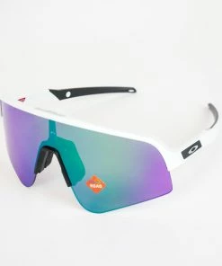 Oakley Sutro Lite Sweep Matte White Prizm Road Jade