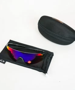 Oakley EVZero Polished Black Prizm Road -Billig Hjelme racer butik P1980444