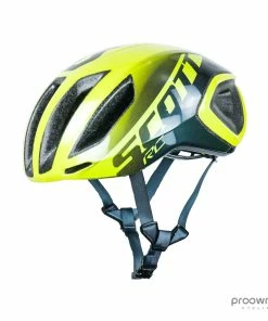 Scott Cadence PLUS Helmet - Black/Yellow - Mitchelton-Scott